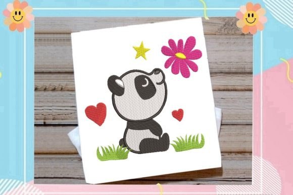 Cute Panda Embroidery Design Review for Craft Fairs