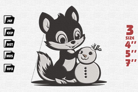 Cute Skunk Embroidery: A Designer's Review