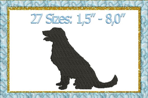 Dog Silhouette Embroidery Review for Craft Fairs