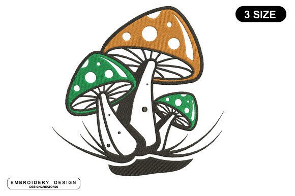 Mushroom Plant Embroidery Review for Holiday Collections