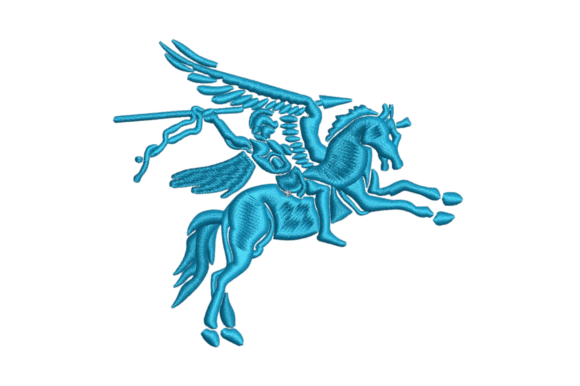 Review: Horse Flying Embroidery Design