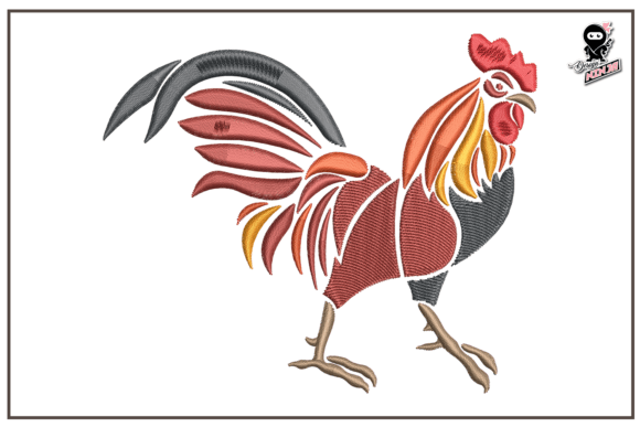 Rooster Embroidery Design: A Seasonal Review