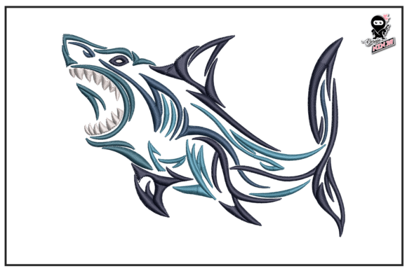 Shark Outline, Ocean Embroidery Review